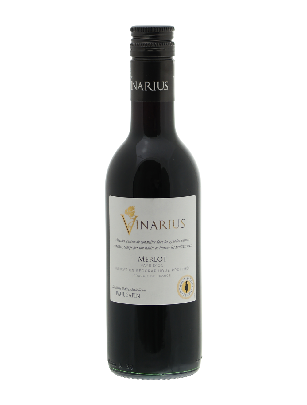 Vinarius Merlot klein flesje wijn (0,25 liter) | online kleine flesjes wijn kopen | Merlot Vinarius online kopen
