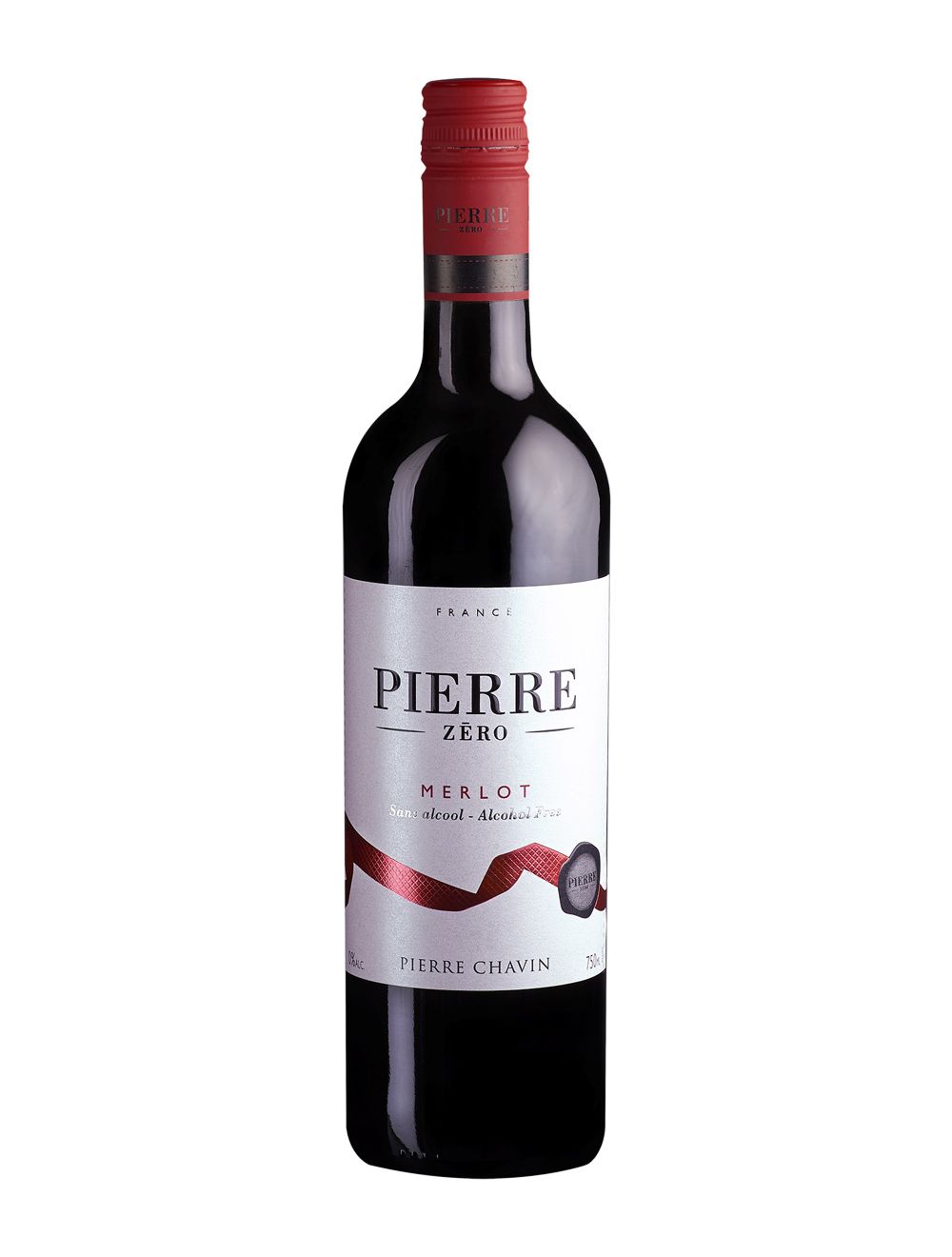 Rijke, volle, alcoholvrije wijn | Pierre Zero Merlot zonder alcohol